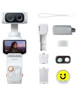 Insta360 Luna Ultra Creator Bundle -kamera, valkoinen