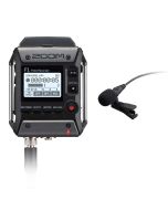 Zoom F1-LP Field Recorder + Lavalier Mic -tallennin mikillä