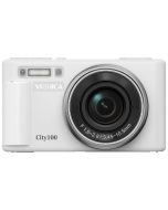 Yashica City 100 -kompaktikamera, valkoinen