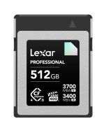 Lexar CFexpress 4.0 Type B Professional Diamond 512GB 3700MB/s -muistikortti