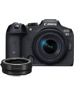 Canon EOS R7 + RF-S 18-150mm IS STM + EF - EOS R -adapteri