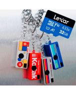 Kodak Charmera Keychain Digital Camera + Lexar microSDHC 32GB