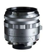 Voigtländer Nokton 28mm f/1.5 VM Type II Asph. -objektiivi, hopea