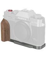 SmallRig 5668 L-Shaped Plate with Wooden Handle, charcoal (Fuji X-T30/II/III)