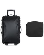WANDRD Transit Carry-On Roller -vetolaukku, musta + Essential+ -tilanjakaja