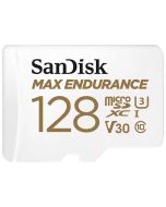 SanDisk Max Endurance microSDXC V30 128GB 100MB/s -muistikortti + SD-adapteri