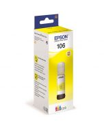 Epson 106 EcoTank Yellow -mustepullo