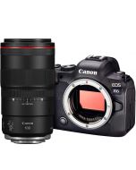Canon EOS R6 + RF 100mm f/2.8 L Macro IS USM -järjestelmäkamera