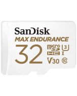 SanDisk Max Endurance microSDHC V30 32GB 100MB/s -muistikortti + SD-adapteri