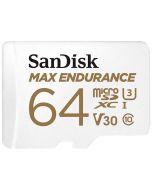 SanDisk Max Endurance microSDXC V30 64GB 100MB/s -muistikortti + SD-adapteri