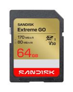 SanDisk Extreme GO SDXC V30 64GB 170MB/s -muistikortti