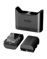 SmallRig 5485 Charging Kit, Canon (2x LP-E6P -akku + laturi)