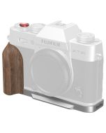 SmallRig 5667 L-Shaped Plate with Wooden Handle, silver (Fuji X-T30/II/III)