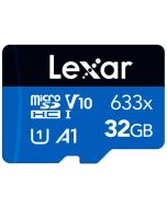 Lexar microSDHC 633x U3 V10 32GB 95MB/s -muistikortti