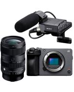 Sony FX30 Cinema-kamera + XLR Handle + Sigma 17-40mm f/1.8 DC Art