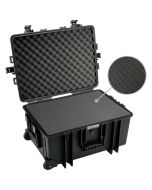 B&W Outdoor Case Type 6800 -rullalaukku, musta (vaahtomuovi)