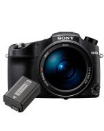 Sony DSC-RX10 Mark IV -kompaktikamera + NP-FW50 -akku