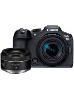 Canon EOS R7 + RF-S 18-150mm IS STM + RF 50mm f/1.8 STM -järjestelmäkamera