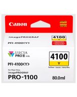 Canon PFI-4100 Y Yellow -mustesäiliö
