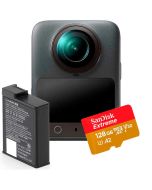 DJI Osmo 360 Standard Combo + lisäakku + SanDisk microSDXC 128GB
