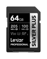 Lexar Professional Silver Plus 1066x SDXC 64GB 205MB/s -muistikortti