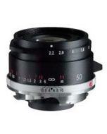 Voigtländer Color-Skopar 50mm f/2.2 VM musta -objektiivi, Leica M