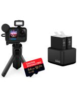 GoPro Hero 12 Black Creator Edition + SanDisk 64GB + Dual Battery Charger Kit