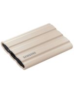 Samsung Portable SSD T7 Shield 1TB -ulkoinen kovalevy, beige
