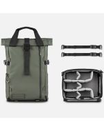 WANDRD PRVKE 21L V4 Photo Bundle -kamerareppu, Wasatch Green