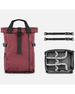 WANDRD PRVKE 21L V4 Photo Bundle -kamerareppu, Rhone Burgundy