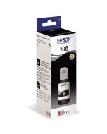 Epson 105 EcoTank Black -mustepullo, musta