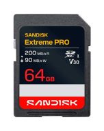 SanDisk Extreme Pro SDXC V30 64GB 200MB/s -muistikortti