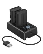 SmallRig 5409 Canon LP-E6P 2x Battery + Charger Kit