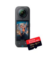 Insta360 X5 360 -actionkamera + SanDisk Extreme Pro microSDXC A2 V30 128GB 200MB
