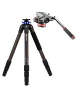 Benro TMA38CL Mach3 9X + Manfrotto MVH502AH