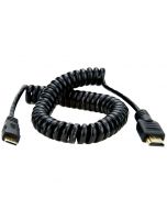 Atomos Coiled Mini HDMI - HDMI-kaapeli, 50cm