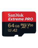 SanDisk Extreme Pro microSDXC A2 V30 64GB 200MB/s -muistikortti