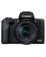 Canon EOS M50 Mark II + 18-150mm IS STM -järjestelmäkamera, musta
