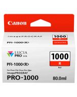 Canon PFI-1000 R -mustekasetti, punainen