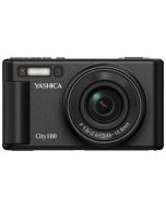 Yashica City 100 -kompaktikamera, musta