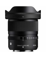 Sigma 12mm f/1.4 C DC -objektiivi, Fujifilm X