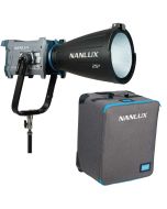 Nanlux Evoke 600C LED Spot Light -studiovalo + Trolly Case -laukku