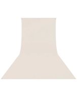 Westcott Wrinkle-Resistant Backdrop -kuvaustausta 2.7 x 6.1m, Buttermilk White