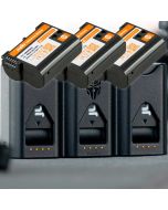 Jupio Pr1me Gear Tri-Charge -kolmoislaturi + 3kpl Jupio EN-EL15