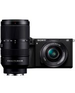 Sony A6700 + SEL 16-50mm PZ OSS + SEL 70-350mm G OSS -järjestelmäkamera