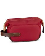Billingham Capsule 1 -kameralaukku, Burgundy Canvas/Chocolate Leather