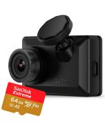 Garmin Dash Cam X310 -autokamera + SanDisk Extreme microSDXC V30 64GB 170MB/s