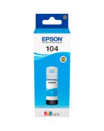 Epson EcoTank 104 mustepatruuna, cyan