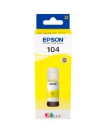 Epson EcoTank 104 mustepatruuna, keltainen