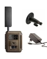 Burrel S12 HD + SMS Pro (Burrel+) -riistakamera + AC-adapteri + seinäteline
